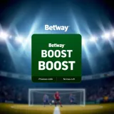 Illustration showing the Betway Boost feature highlighting increased betting odds on a digital sports betting platform
