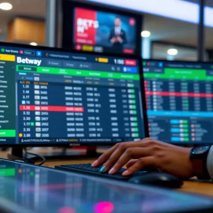 User managing bets on Betway platform with Nigerian Naira currency symbols