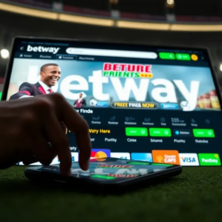 Secure online payment options and user-friendly navigation on Betway Nigeria betting site