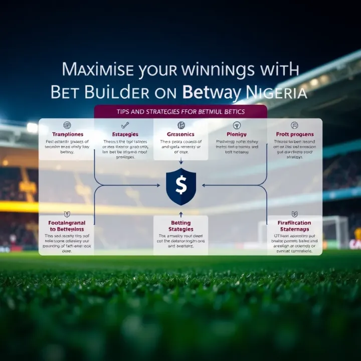 Diagram highlighting tips and strategies to enhance betting decisions using Bet Builder on Betway within Nigeria's sports betting market