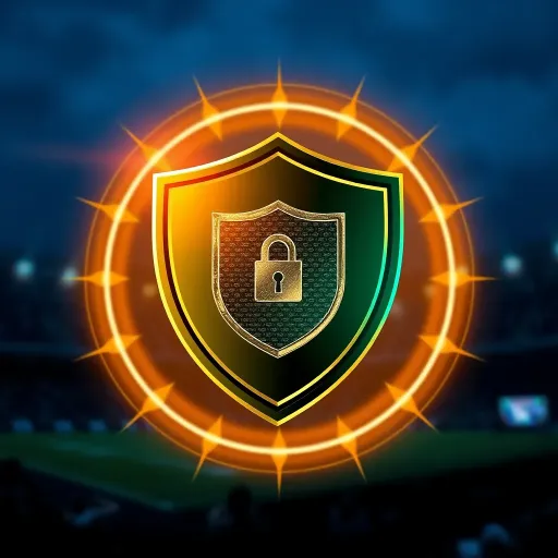 Security shield icon representing safe and secure mobile betting transactions