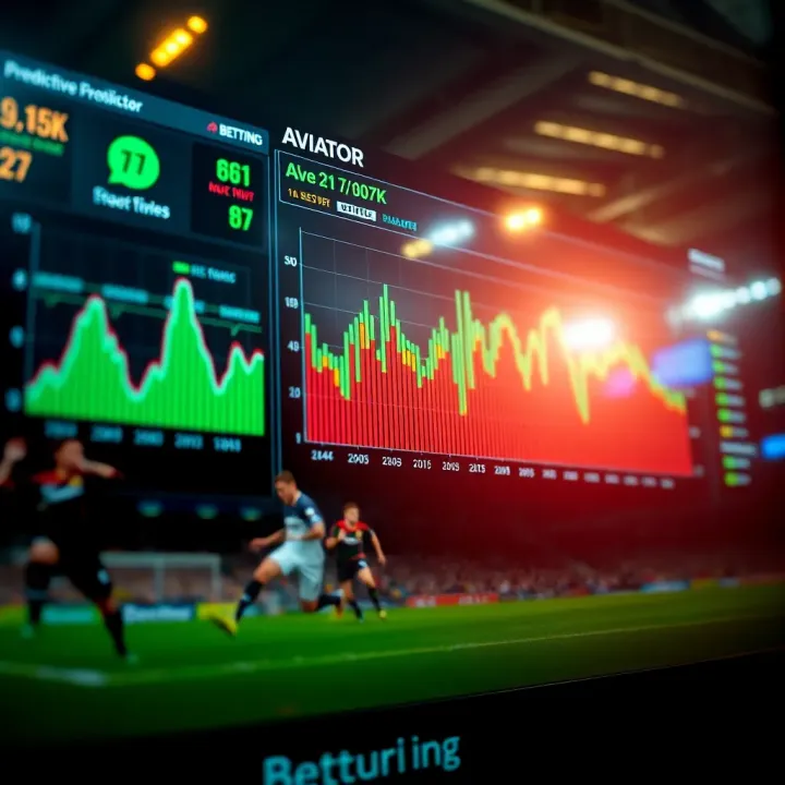 Chart showing the predictive analysis of betting outcomes in fast-paced games